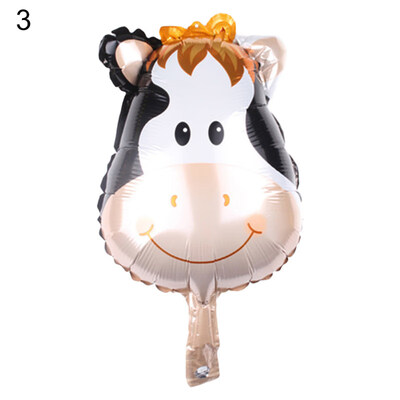 

Cute Lion Giraffe Pig Elephant Shape Helium Balloon Birthday Party Decoration