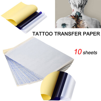 

〖Follure〗10x Tattoo Transfer Paper Stencil Carbon Thermal Tracing Hectograph Sheet