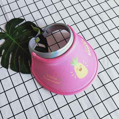 

Baby Hat Summer Sun Hat for children Sun Hat for boys&girls breathable sunscreen thin large brim empty top hat tide