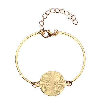 

Time Gold Silver Bracelets Bangle Women Alloy DIY Jewelry Handmade Hand Chain