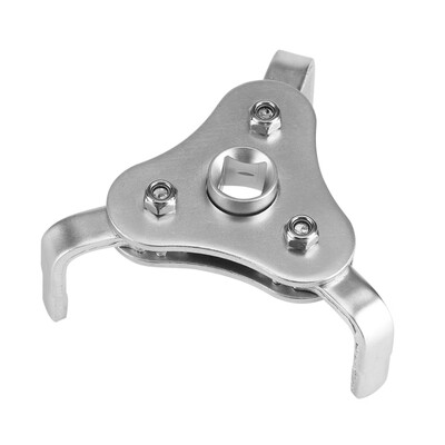 

Car Truck Adjustable Two Way Oil Filter Key Wrench Tool with 3 Jaw Repair Removal Tool Oil Filter Wrench Oil Filter Removal Tool