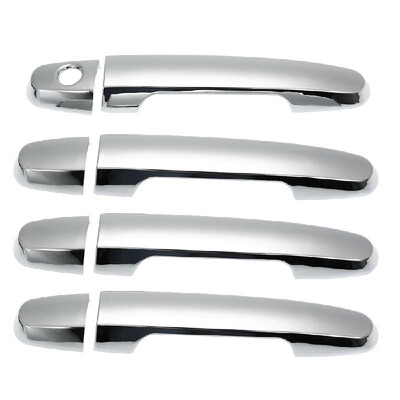 

Car Exterior Door Handle Frame Cover 4 Chrome Side Door Handle Trim Fit for Toyota Yaris Camry Corolla Rav4 Sicon XD