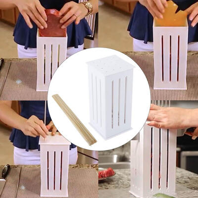 

Greensen Barbecue Rapid Skewers Meat Tool Machine Food Slicer BBQ Kebab Kit 16 Hole Skewers