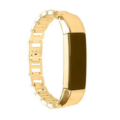 

〖Follure〗Genuine Stainless Steel Bracelet Watch Band Strap For Fitbit Alta HR Tracker BK