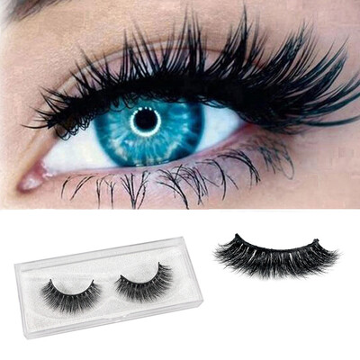 

〖Follure〗1 Pair 3D Natural Thick False Fake Eyelashes Eye Lashes Makeup Extension