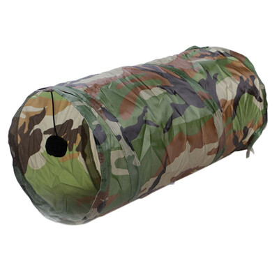 

Puzzle Toy Cat Tunnel 5 Way Collapsible Portable Pet Play Tube With Ball For Kittens