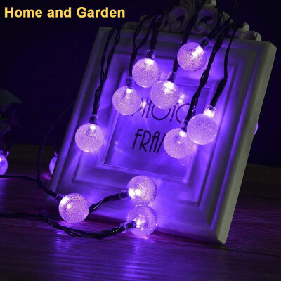 

Gobestart Solar Powered 30 LED String Light Garden Path Yard Decor Outdoor festival Lamp