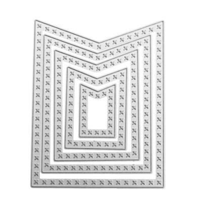

Pentagon Cutting Dies Stencil Scrapbook Embossing DIY Craft Album Card Gift