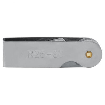 

Greensen R26-80mm Carbon Steel Radius Fillet Gauge Concave Convex Measuring Tool