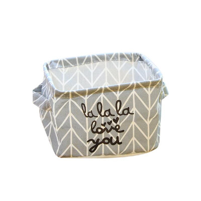 

Desktop Storage Basket Storage Boxes Organizer Foldable Bin Closet Bags Container