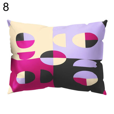 

Animal Circle Flower Teapot Pillow Case Cushion Cover Sofa Bed Car Office Decor