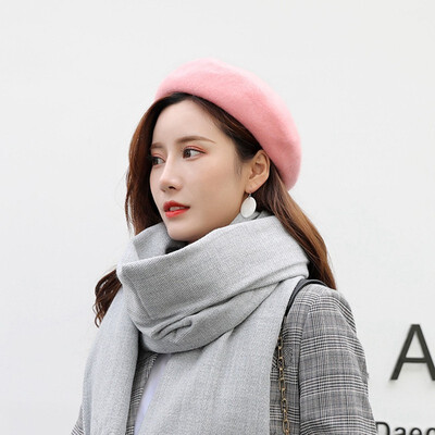 Retro Top Headwear Woollen cloth French Bohemian Beret