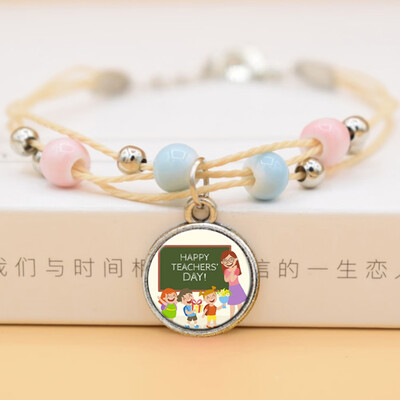 

DIY Bracelet--Mothers Day Gift Time Gemstone Ceramic Bracelet DIY Bracelet