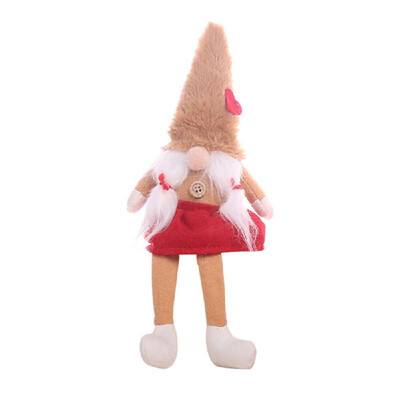 

Christmas Faceless Doll Ornament Cute Cartoon Long Legs Old Men Dolls Christmas Gift Xmas Decoration