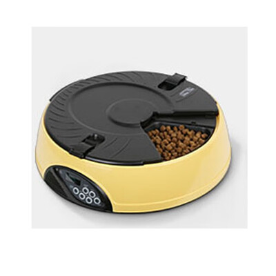 

6 Meals LCD Automatic Pet Feeder Dog Automatic Feeders Dog Feeding Machine Food Tray Easy to clean dog cat feeder 330ml X 6 tray