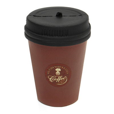 

Cute Jumbo Squishy Slow Rising Brown Coffee Cup Toy