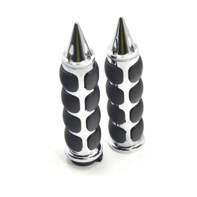 

25mm1" Motorcycle Hand Grips Motor Bikes Choppers Cool Non-Slip Handlebar Grips