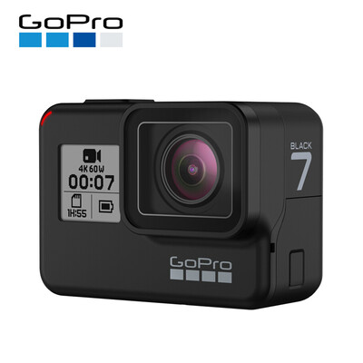 

GoPro HERO7 Black 4K Sports Action Camera 12MP 170° Wide Angle LCD Touchscreen 10 Meters Waterproof Video Stabilization Timelapse