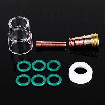 

10pcs TIG Welding Torch Gas Lens 12 Pyrex Cup for WP - 17 18 26