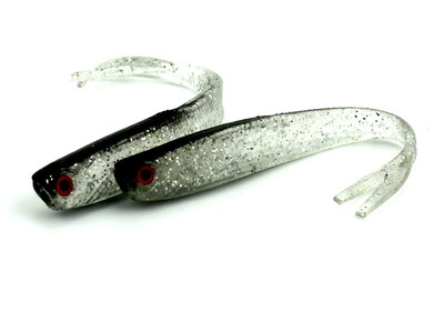 

VISSEN 2PCS 8cm 3g Soft Bait Luya Fishing Muddy Bionic Baits Fake Lure Fishing Wobblers For Fishing