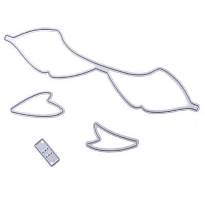 

Empennage DIY Metal Embroidery Stencil Scrapbook Craft Cutting Die