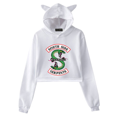 

European&American Trend Girls Plus Velvet Loose Sweater Sweatshirt