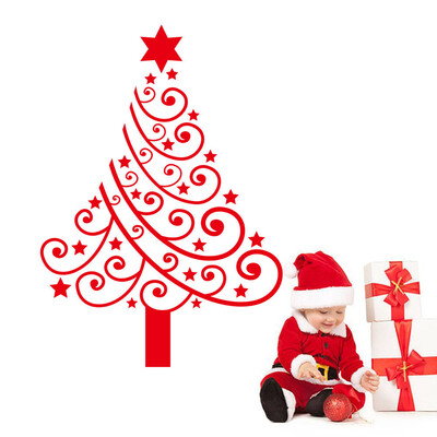 

〖Follure〗Removable Merry Christmas Wall Sticker Decal Mural Home Window Decor