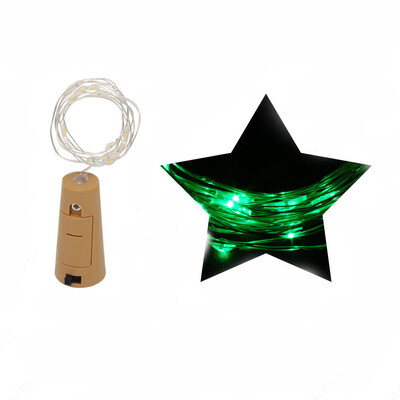 

〖Follure〗Bottle Lights Cork Shape For 2M 20 LED Wine Bottle String Party Romantic