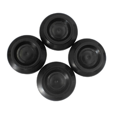 

4 Piano Caster Cups Gripper Set 300kg Load Bearing ABS Sturdy Durable for Upright Vertical Piano