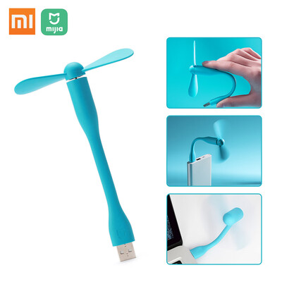 

Original Xiaomi Mijia USB Portable Fan Flexible Pocket Detachable Fan Pocket Size for Power Bank Laptop Notebook Computer