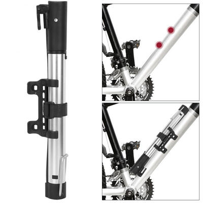 

Greensen Portable Compact Bicycle Air Pump Durable Bike Inflator American French Nozzle