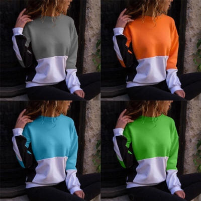 

Multicolor Casual Long Sleeve Jumper Pullover for Woemn Girl Sweatshirt Tops Shirt