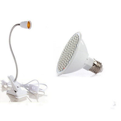 

Full Spectrum LED Grow Light E27 Plant Lamp With Clip For Greenhouse Hydroponic Vegetable Flower
