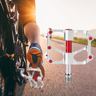 

Greensen 1 Pair Aluminium Alloy Mountain Road Bike Lightweight Pedals Bicycle Replacement PartBike Pedals Aluminium Alloy Pedals