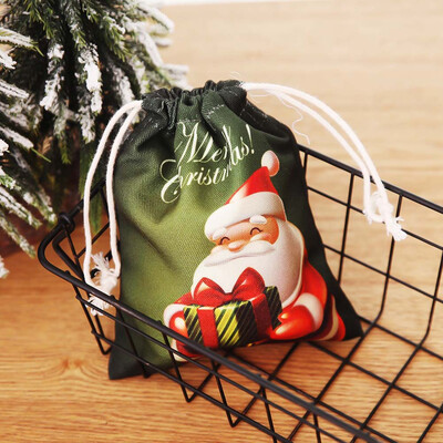 

Santa Claus Gift Bag Christmas Decoration Christmas Candy Bag Meaningful