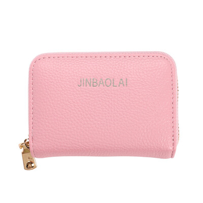 

Toponeto Mens Wallet Leather Credit Card Holder RFID Blocking Zipper Thin Pocket