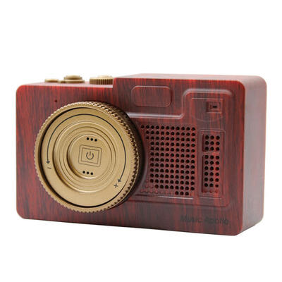 

Yphone Portable Wireless Bluetooth Speakers Retro Mini 3D Loudspeaker