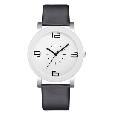 

Cute minimalist watch 2019 digital dial scale PU with watch