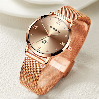 

RM Fashion Watches Women Alloy Bracelet Quartz Wrist Watch