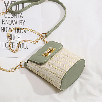 

Bag womens bag new 2019 summer popular chain bucket bag Joker Messenger bag France small crowdsourcing