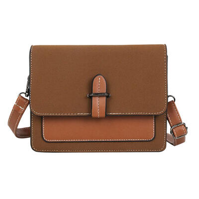 

Vintage Women Simple Messenger Shoulder Bags Leather Crossbody Satchel Bag