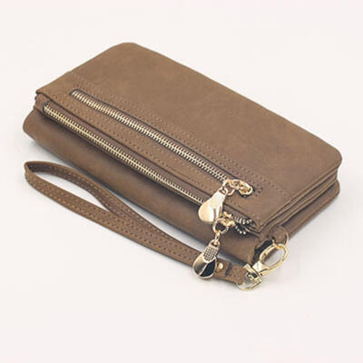 

New Design Women PU Wallet Long Woman Zipper Wallets Purse Card Holder Multi-card Bit Coin Bag