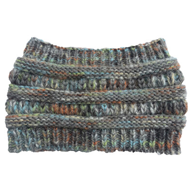 

Women BeanieTail Messy High Bun Winter Warm Fleece Pony Tail Beanie Hat Knit Cap