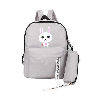

Tailored Adult Backpack Teenage Girls Bogs School Backpack Bag Cartoon Students Bags