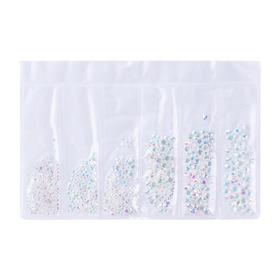 

Mini Rhinestone Nail Art Stickers Decor DIY Manicure Decal Ornaments Tool