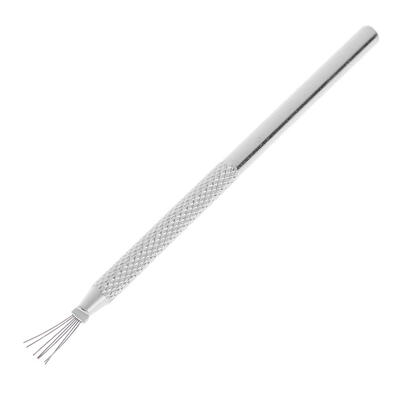 

7 pin Clay Sculpture Poke Needle Steel Wire Brush Texture DIY Pottery Tool