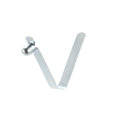 

6pcs Kayak Paddle Spring Clips Tent Pole Clips Push Button Spring Snap Clip Locking Tube Pin