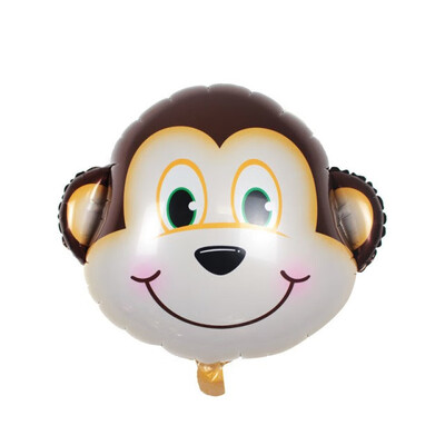 

FUNNYBUNNY JUNGLE ANIMALS BALLOONS 22 Inch Giant Zoo Animal Balloons Kit For Jungle Safari Animals Theme Birthday Party Decoration
