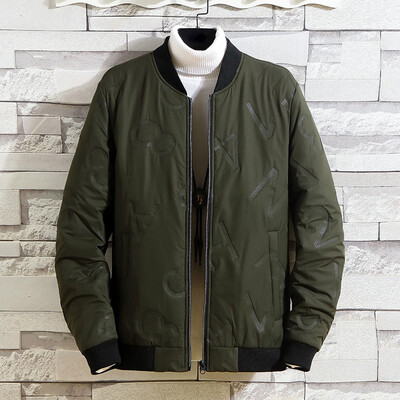 

Gobestart Mens Winter Warm Casual Fashion Pure Color Jacket Zipper Outwear Coat Tops