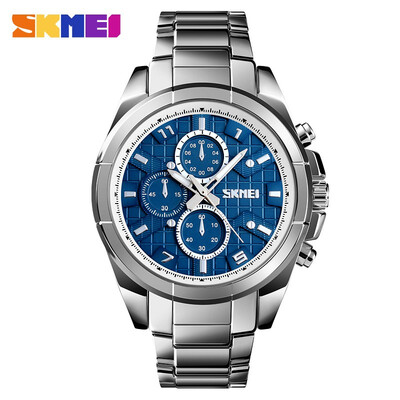 

SKMEI Mens Business Quartz Watch Three Dial 1378